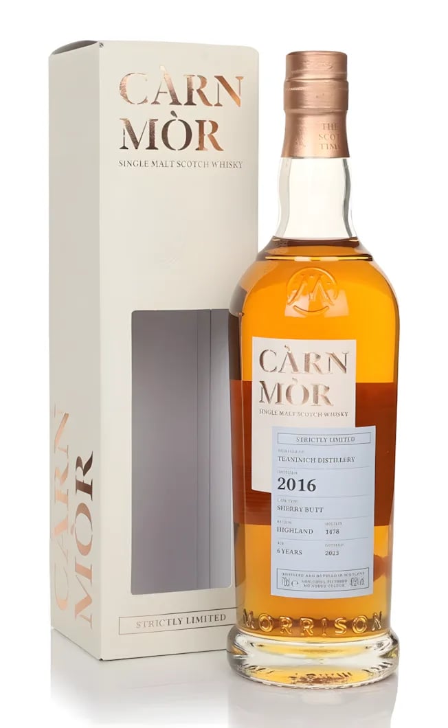 Carn Mor Teaninich 2016 6 Y.O. 70CL